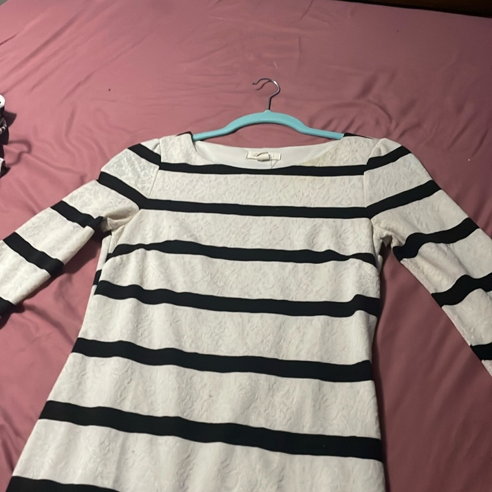 Forever 21 Floral striped dress